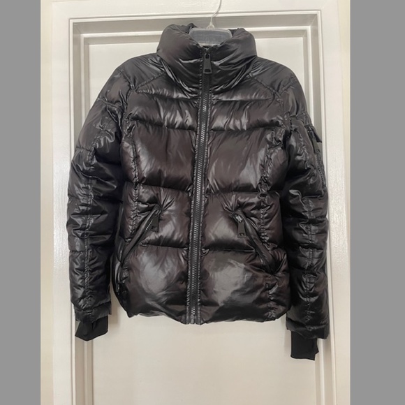 SAM. Freestyle Puffer Down Jacket Black EUC - Picture 2 of 11